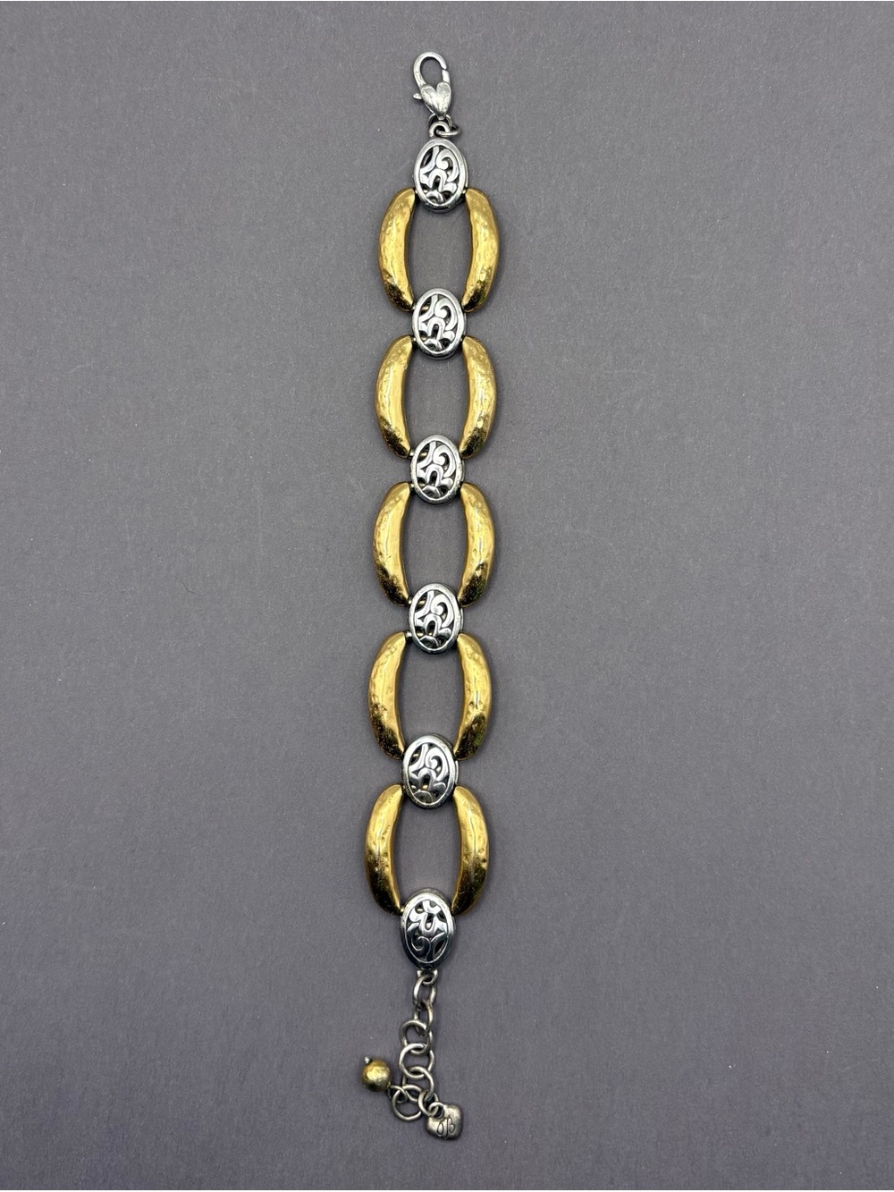 Brighton Two-Tone Gold and Silver Link Bracelet - Women's Jewelry - Picture 2 of 3
